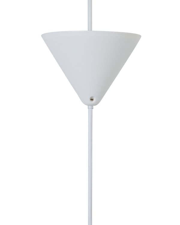 Taklampa Blå Plast Furu Kon Skärm Hängande Lampa