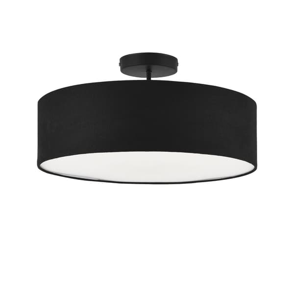 [lux.pro]® Plafond Missouri-ø45cm-organza-svart