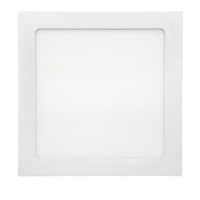 ECD Germany 20-pack LED-infälld strålkastare 18W - takpanellampa ultralätt - 220-240V - SMD 2835 - 22 x 22 cm - kallvit 6500K