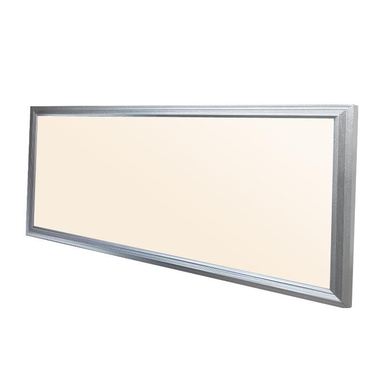 ECD Germany LED panelen 18W - 60 x 30 cm - 4 er-Pack - Ultra tunna - SMD 3014 - Varmvit 3000K - 220-240 V - ca 1295 lumen - infälld takarmatur