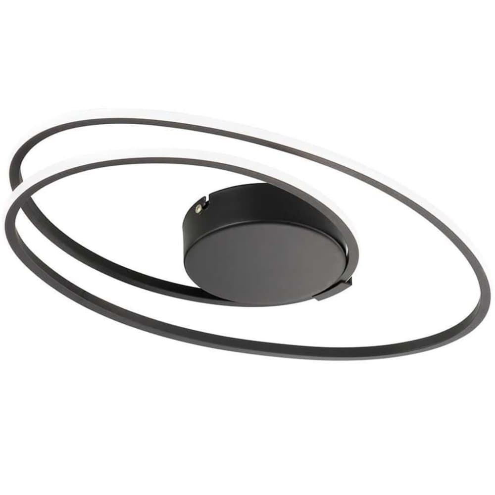 Wofi Taklampe LED Nia 50x12 cm svart