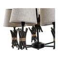 Miniatyrbillede 3 af 4: Loftslampe DKD Home Decor Polyester Metal (55 x 55 x 100 cm)