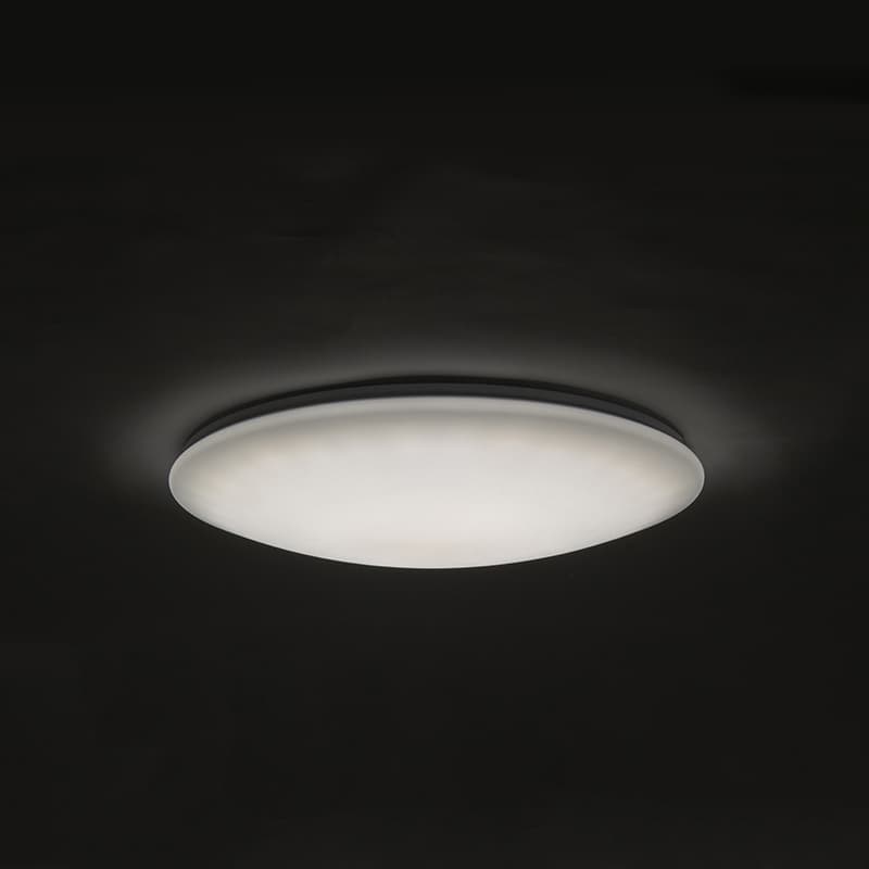 Plafond 'Extrema' Moderna vit/polyester - LED inkluderat / Inomhus, Badrum