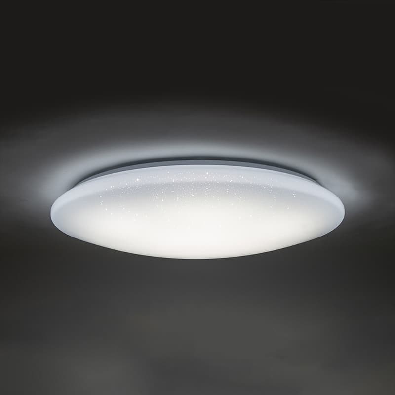Plafond 'Extrema ' Moderna vit/polyester - LED inkluderat / Inomhus, Badrum