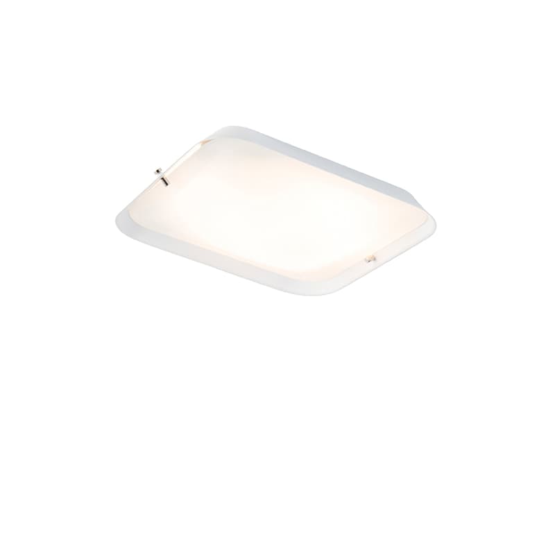 Modern taklampa vit 24,5 cm inkl LED - Edor