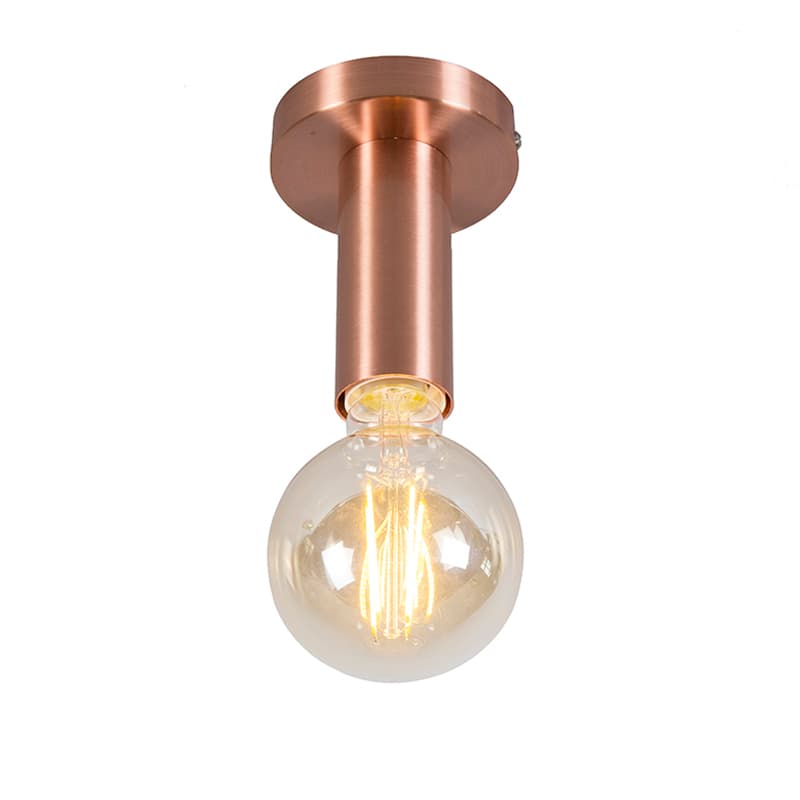 Modern taklampa koppar - Facil 1