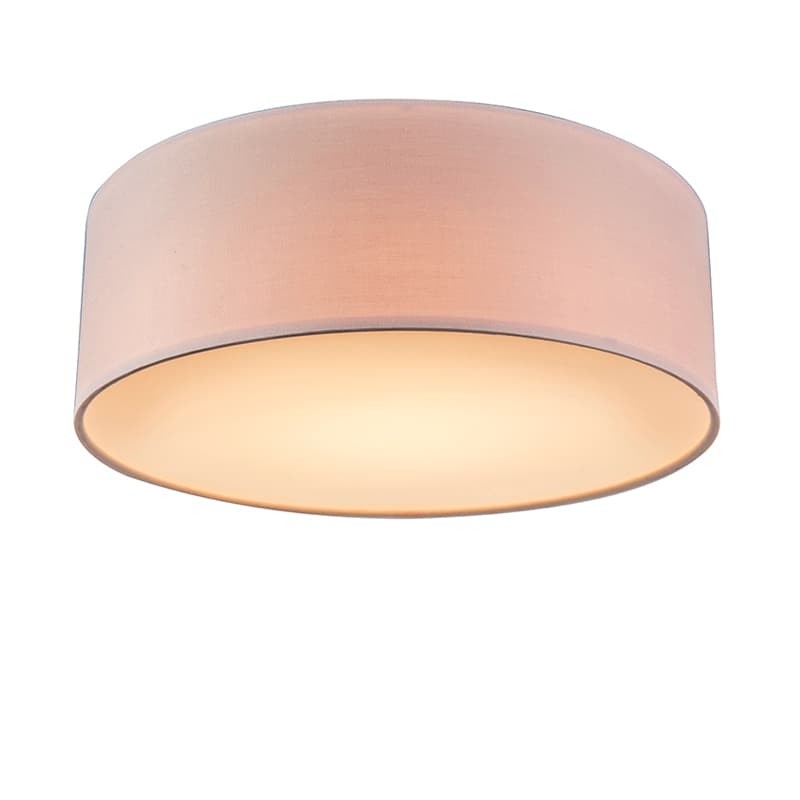 Taklampa rosa 30 cm inkl. LED - Trum LED