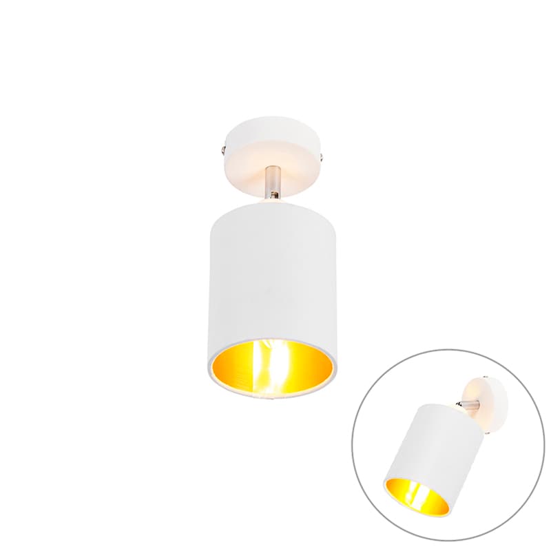 Modern taklampa vit justerbar - Lofty
