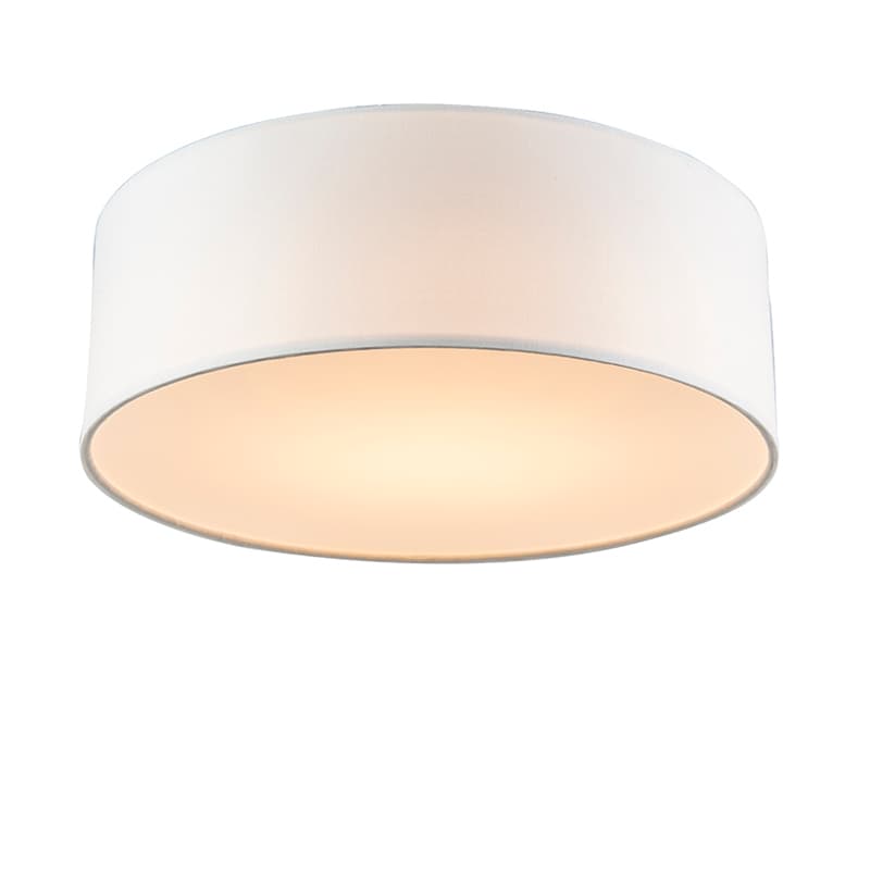 Taklampa vit 30 cm inkl. LED - Trum LED