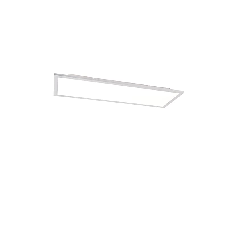 Taklampa stål 80 cm inkl. LED med fjärrkontroll - Live