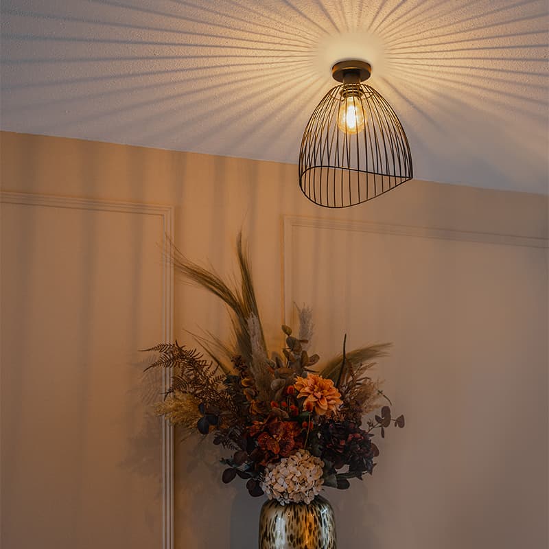 Design taklampa svart 29 cm - Pua