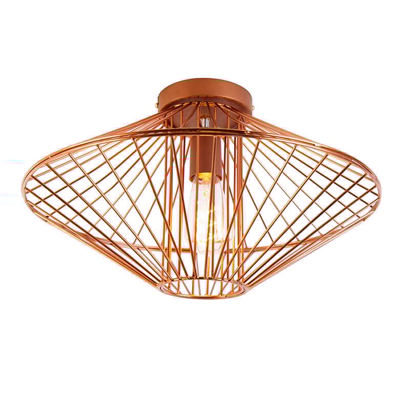 Design taklampa koppar - Zahra