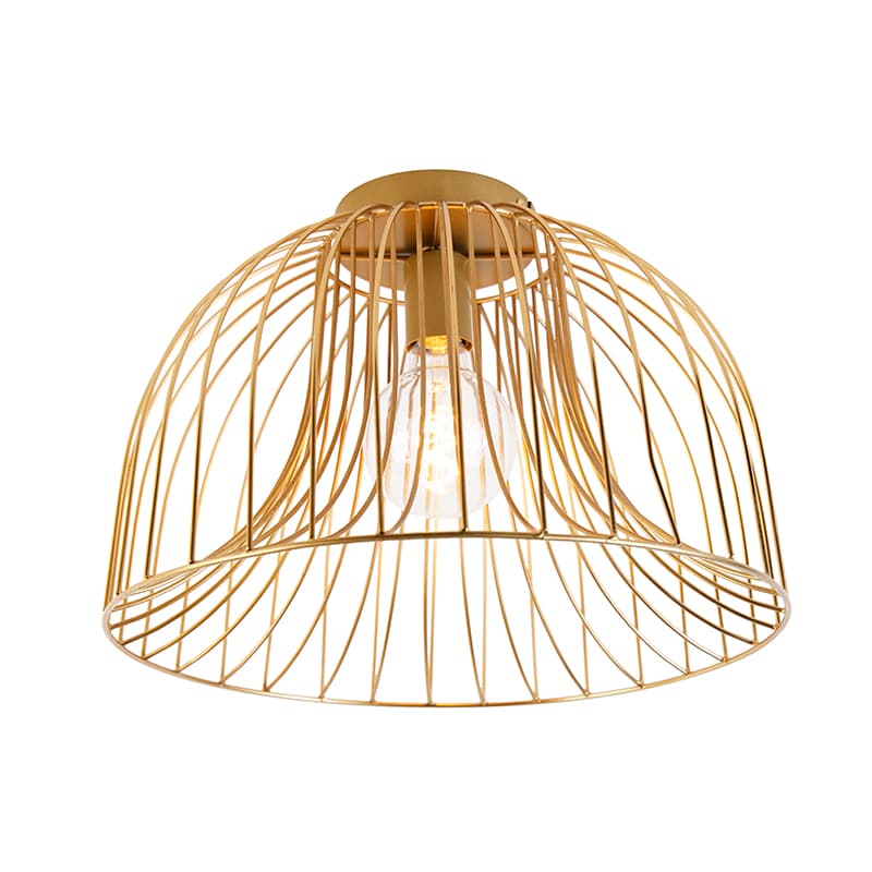 Design taklampa guld - Sarina