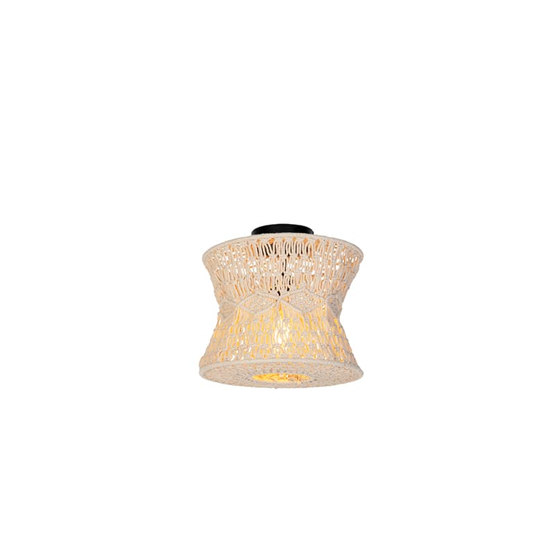 Orientalisk taklampa grå 30 cm - Leonard