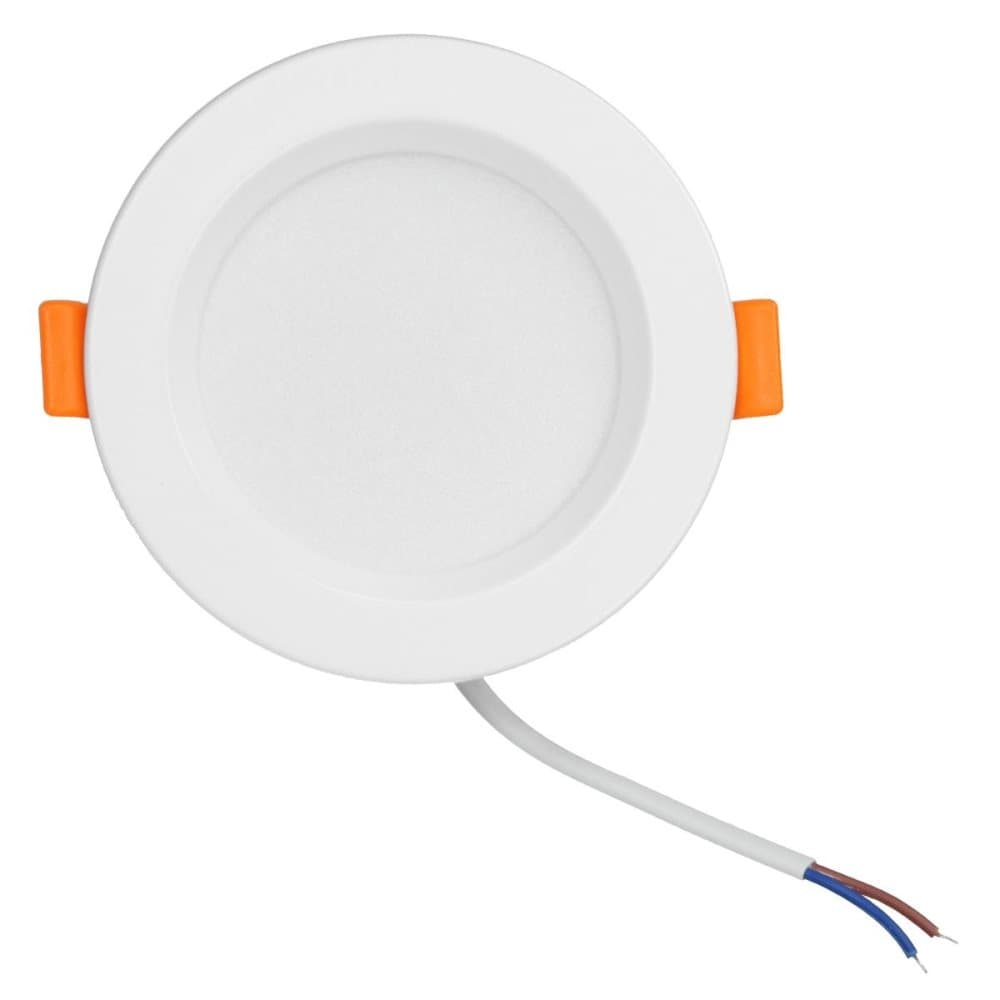 LED infälld ljusinstallation panel taklampa panel belysning 5W runt varmvitt