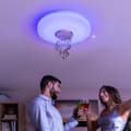 Miniatyrbillede 1 af 11: LED-loftlampe med højttaler Lumavox InnovaGoods