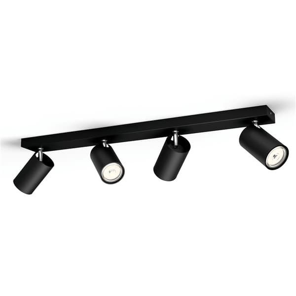 Philips myLiving Kosipo 4 Spot Svart