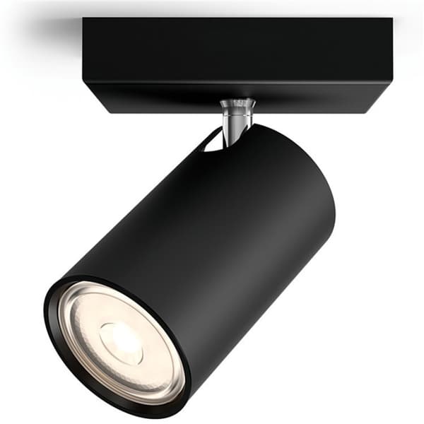 Philips myLiving Kosipo 1 Spot Svart Sort