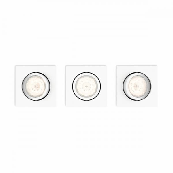 Philips Shellbark MyLiving Spotlights, 3-pakning