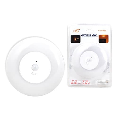 LED-lampe med Twilight Relay 90lm 2000mAh 3000K, varmhvit