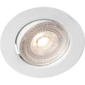 Miniatyrbild 3 av 4: Llitt Sara 230V Dimbar downlight spotlight 3000K 400lm IP44 3-pack Vit