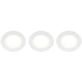 Miniatyrbild 2 av 5: Llitt Doris 230V Dimbar downlight spotlight 3000K 400lm IP65 3-pack Vit
