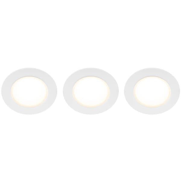 Llitt Doris 230V dimbar downlight-spotlight 3000K 400lm IP65 3-pak Hvit