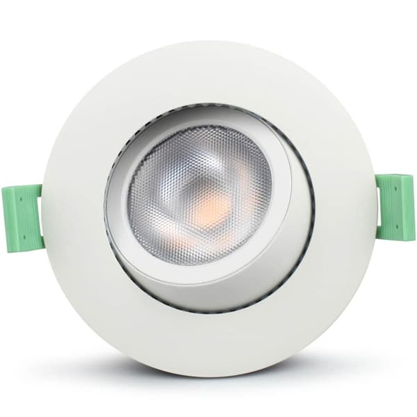 Llitt Ellen Innfelt downlight Dim-to-Warm 520lm IP65 1-pk Hvit