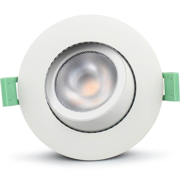 Llitt Ellen innfelt downlight dim-til-varm 520lm IP65 3-pak hvit
