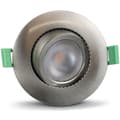 Miniatyrbild 5 av 7: Llitt Ellen Infälld downlight Dim-to-Warm 520lm IP65 1-pack Borstad stål