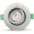 Miniatyrbild 1 av 7: Llitt Ellen Infälld downlight Dim-to-Warm 520lm IP65 1-pack Borstad stål