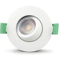 Pikkukuva 3 / 7: Llitt Sanna Dimbar Infälld downlight 3000K/4000K 520lm IP65 3-pack Vit