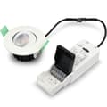 Pikkukuva 4 / 7: Llitt Sanna Dimbar Infälld downlight 3000K/4000K 520lm IP65 3-pack Vit