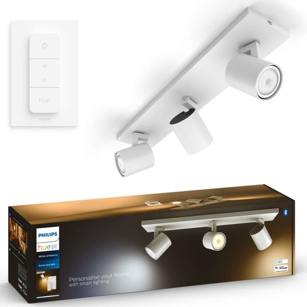 Philips Hue Runner White Ambiance 3 spot 1200 lm Hvit