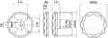 Miniatyrbillede 11 af 11: Airam Gaia Starlight loftslampe, 22W, 2700-6500K, hvid, 40 cm