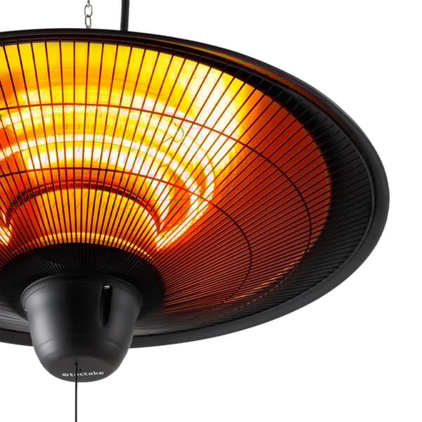 Varmelampe Solaris, Infrarød Orbit 2500W - sort