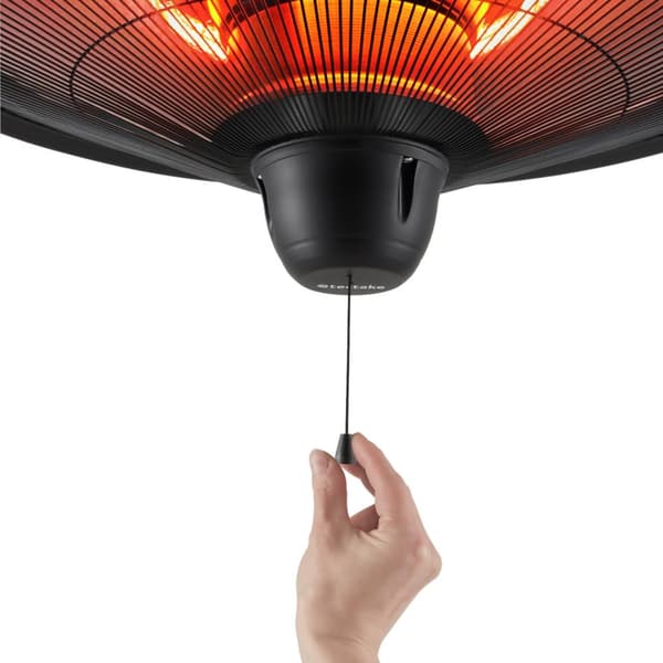 Varmelampe Solaris, Infrarød Orbit 2500W - sort
