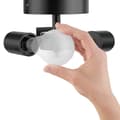 Miniatyrbild 10 av 11: Taklampa Circum, plafond i linne - grå