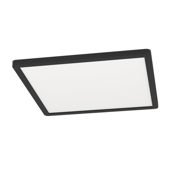 Eglo Rovito-Z taklampe svart 29,5x29,5 - RGB + TW - Zigbee, Bluetooth Sort, Hvit