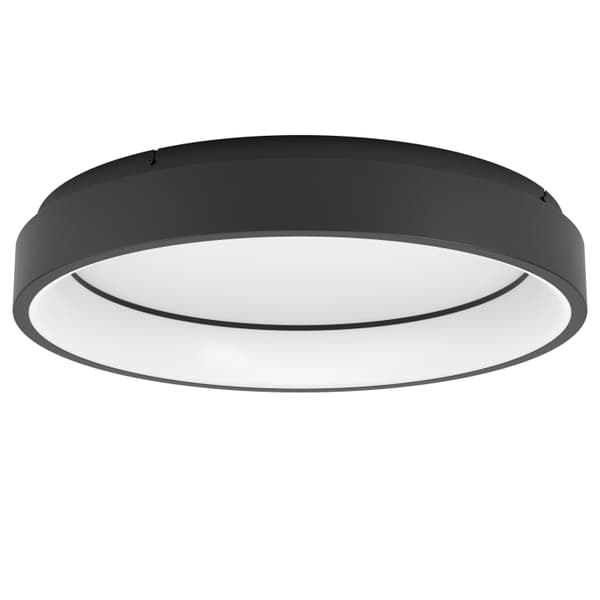 Eglo Marghera-Z kattovalaisin musta Ø60 - RGB + TW - Zigbee, Bluetooth musta, Valkoinen
