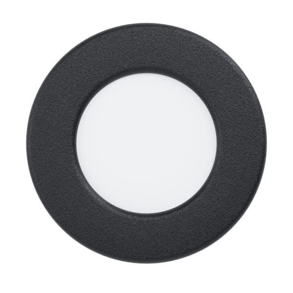 Eglo FUEVA 5 INNBYGGET \\u00d886 2,7W 330LM SVART - 86 mm