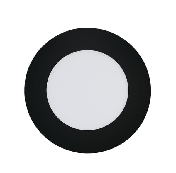 Eglo Fueva-Z innfelt svart Ø12 - TW - Zigbee, Bluetooth Sort, Hvit