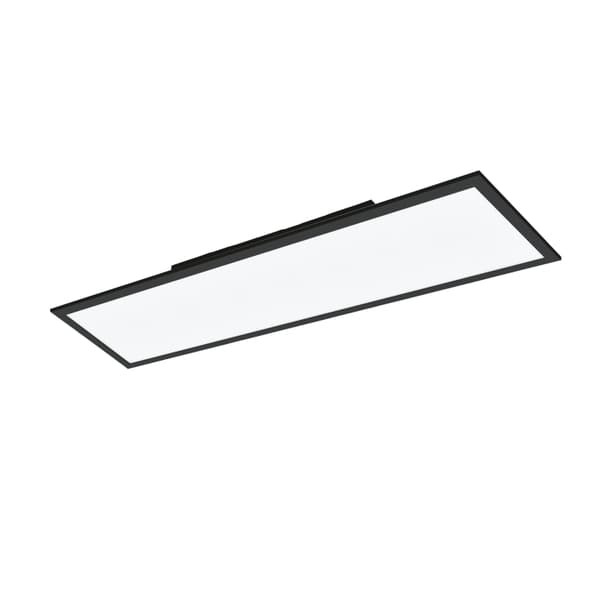 Eglo Salobrena-Z panel svart 120x30 - TW - Zigbee, Bluetooth Sort, Hvit