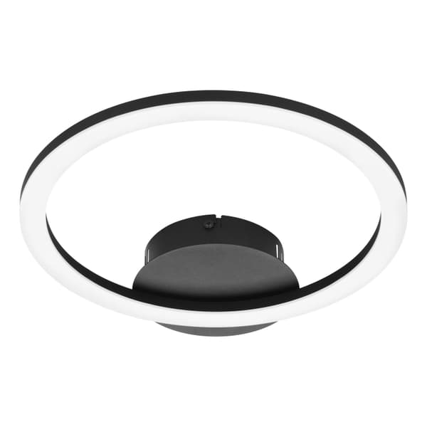 Eglo Paranday-Z loftslampe cirkel sort 34x30 - TW - Zigbee, Bluetooth Sort