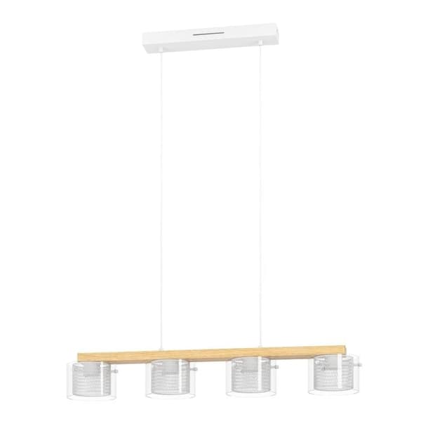 Eglo Portico-Z langbordspendel naturlig og klar L88 - RGB + TW - Zigbee, Bluetooth