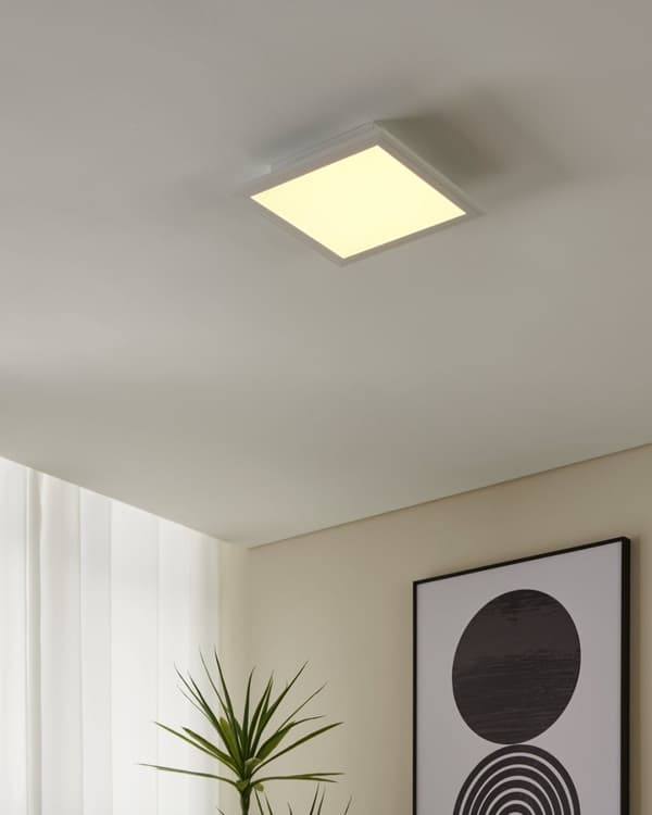 Eglo Salobrena-Z panel hvit 30x30 - TW - Zigbee, Bluetooth