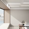 Miniatyrbillede 4 af 9: LED panel Lucerna, ultraflad, varm hvid, strømbesparende - 119,5 x 29,5 cm