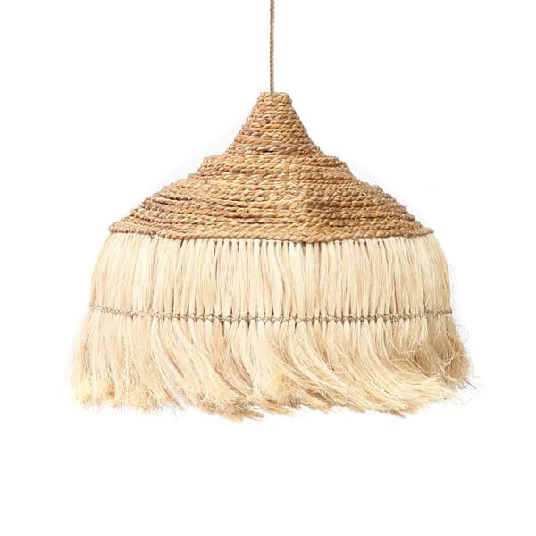Abaca Hoola -riippuvalaisin - Luonnollinen - L