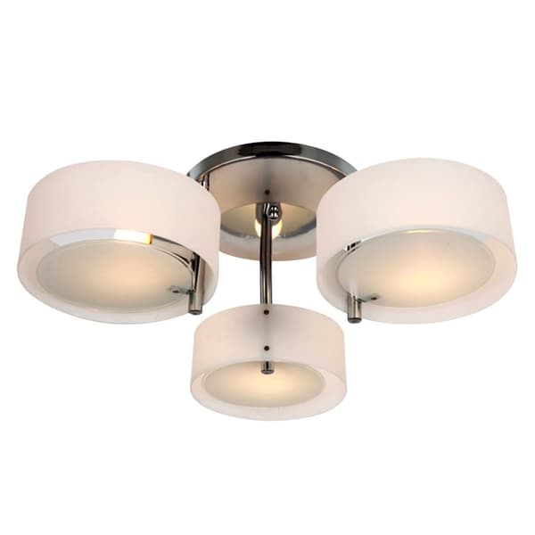 Kattokohdevalaisin, LED, Ø64xK20 cm, valkoinen