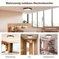 Miniatyrbillede 1 af 7: LED loftlys, 24W, 41,5x10 cm, Natur